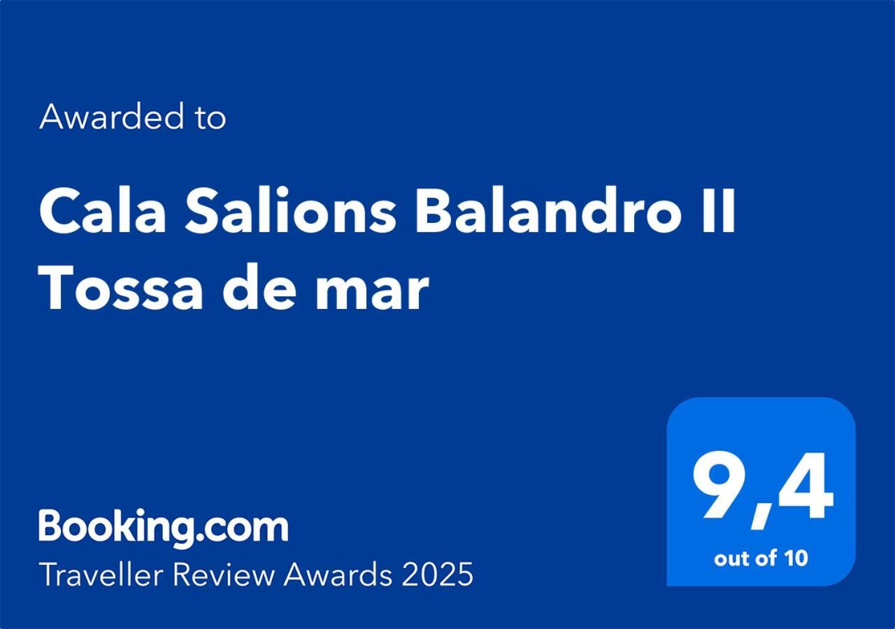 Cala Salions Balandro II Tossa De Mar Apartment Canet De Mar Luaran gambar
